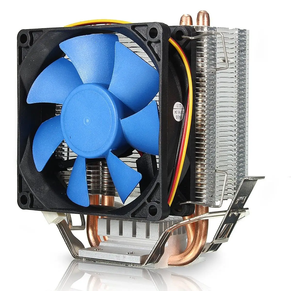 

12V 80mm Quiet Fan CPU Heatsink Cooling Fan CPU Cooler 2 Heat pipes Radiator Cooling CPU Aluminum Fan For Intel AMD