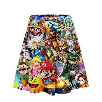 

Super Smash Bros. Ultimate 2019 3D From Tarkov skirt Print Women summer sexy skirt 2019 Casual Ladies Hot sale k-pops skirts