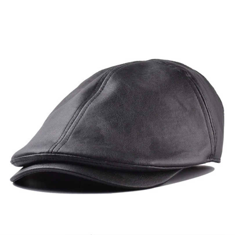 Wholesale 2015 New Spring Or Winter Newsboy Caps For font b Women b font Plaid Leather