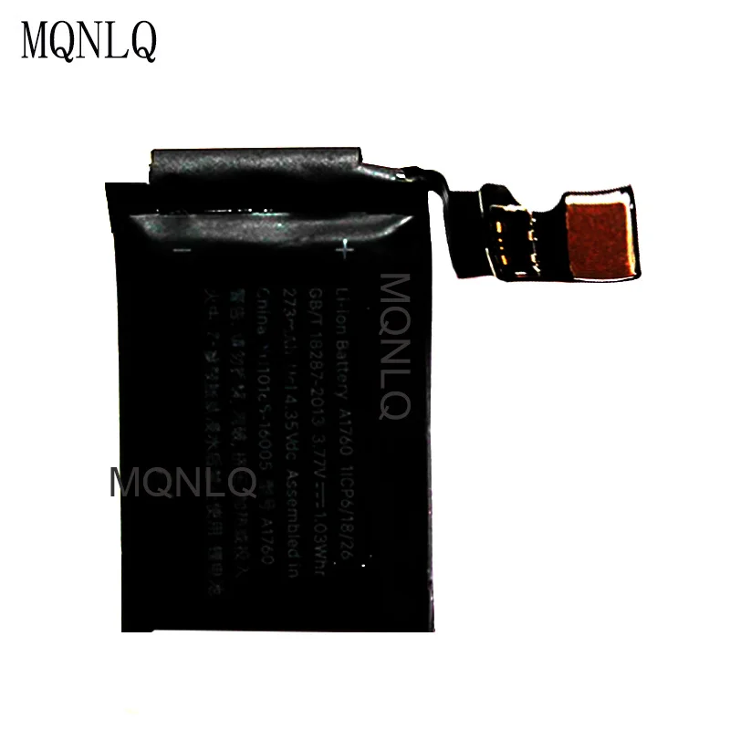 Batteria A1760 Reale 273Mah Per Orologio Mqnlq 2 38Mm Serie 2 38Mm A1760 Batteria Mqnlq