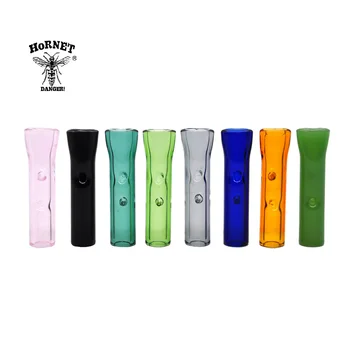 

HORNET Glass Reusable Paper Flat Rolling Filter Tips Mouth Tips 36MM Hand Rolls Paper Cigarette Holder Cone Maker
