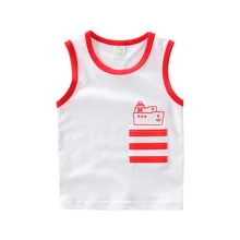 UBELIEF Child Summer set Children’s vest Kids Boy Camisole Clothe Baby Boys Solid pockage Waistcoat baby boys Sleeveless blouses