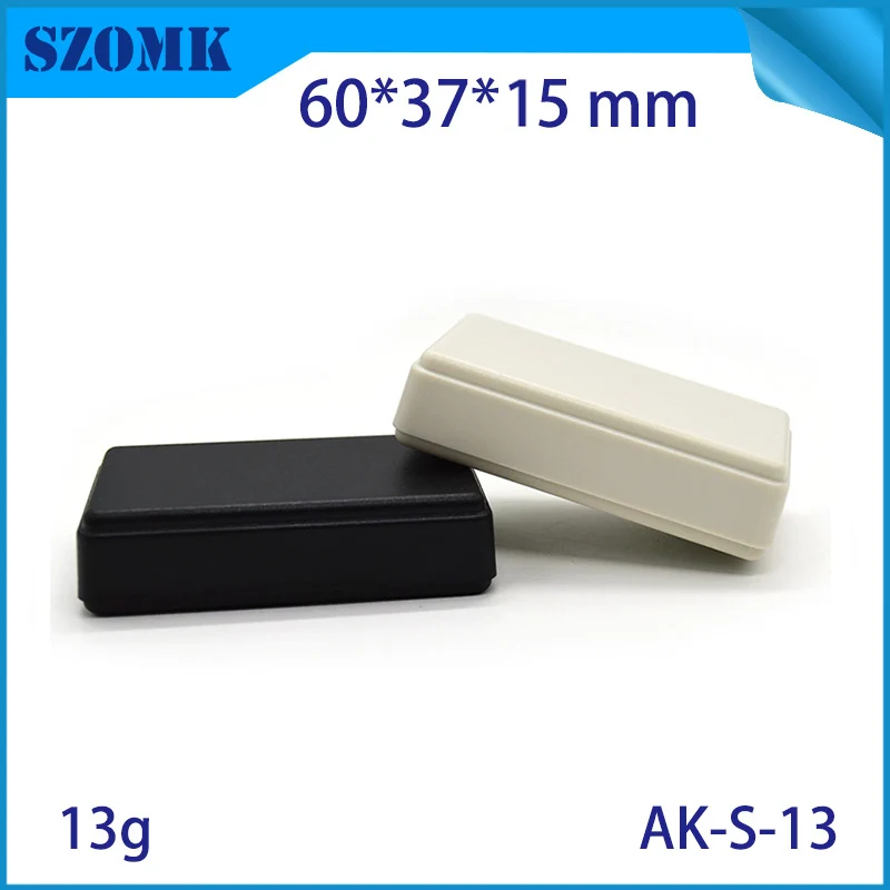 plastic enclosure for electronics control box szomk diy enclosure junction box plastic housing small abs instrument enclosure distribution box black plastic box enclosure electronics case (7)