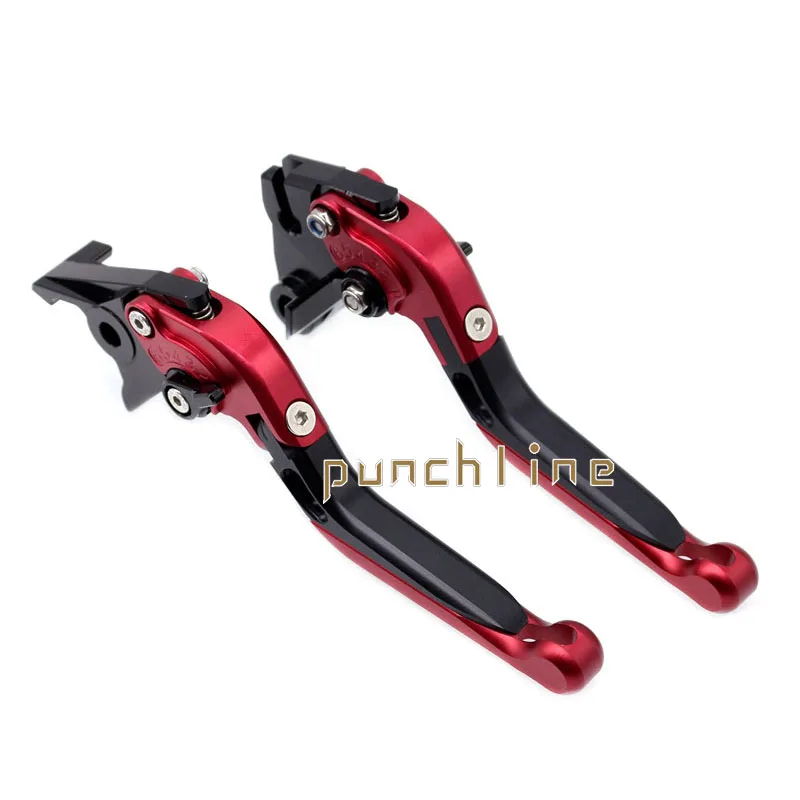 Для DUCATI HYPERMOTARD 796 2010 2011 2012 аксессуары для мотоциклов Складные Выдвижные Тормозные Рычаги сцепления оранжевый - Цвет: B