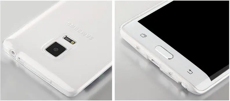 Прозрачный мягкий гелевый Чехол из ТПУ для телефона Samsung Galaxy A6 A7 A8 Plus 2018 A750 S6 S7 edge S8