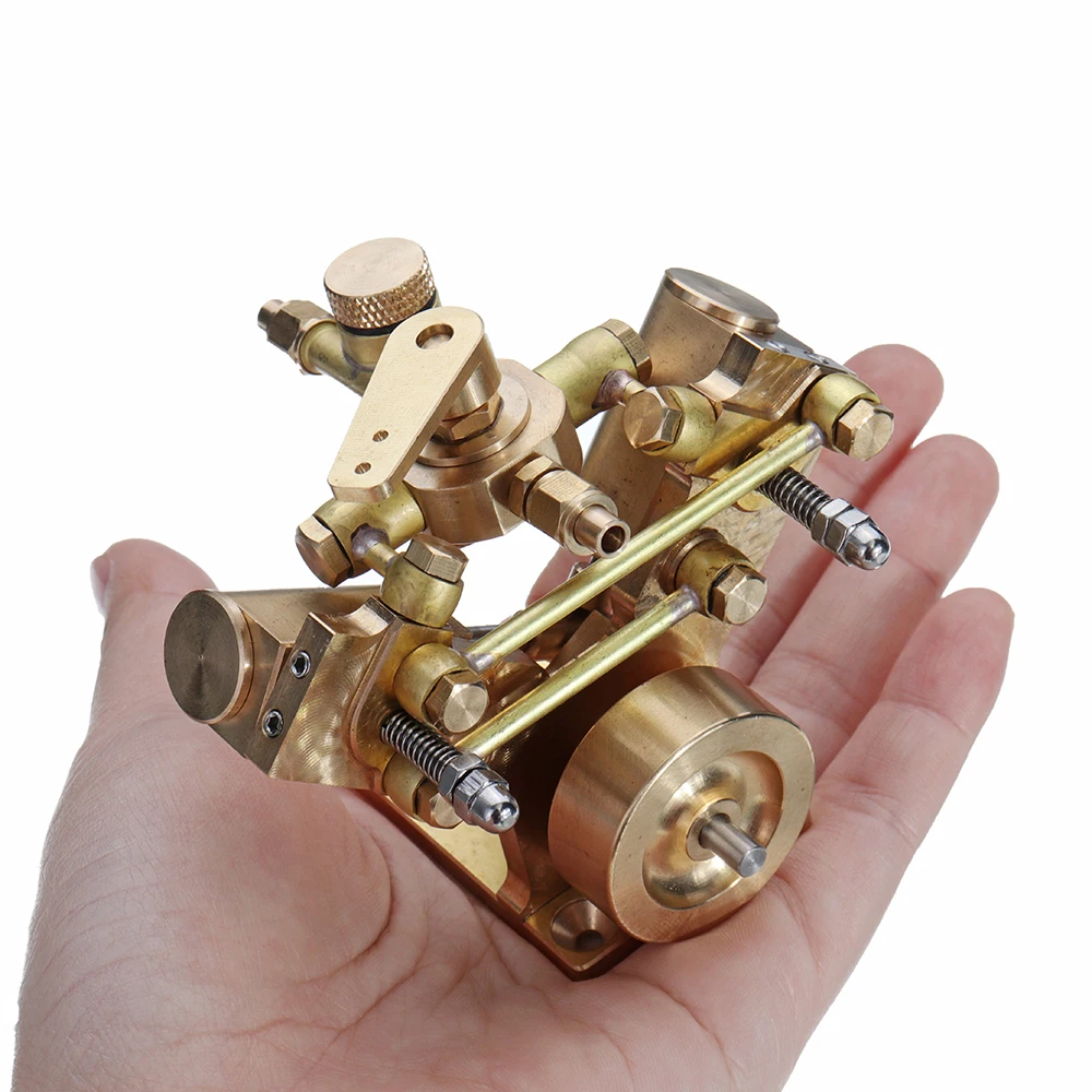 

Micro Scale M2B Duel Cylinder Steam Engine Model Stirling Engine Gift Collection