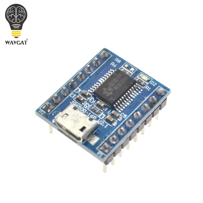 

WAVGAT JQ6500 16P 16Mbit Voice Sound Module USB Replace One to 5 Way MP3 Voice Standard