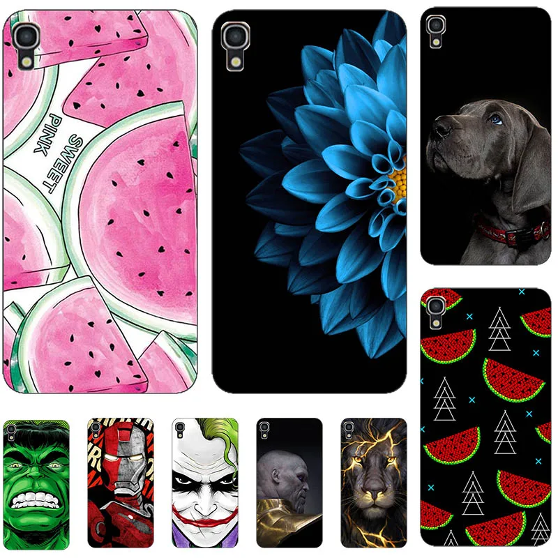 

Lovely Fashion Phone Case For Alcatel One Touch Idol 3 4.7" 6039 6039A 6039K 6039Y Case Coconut Printed Phone Back Cover