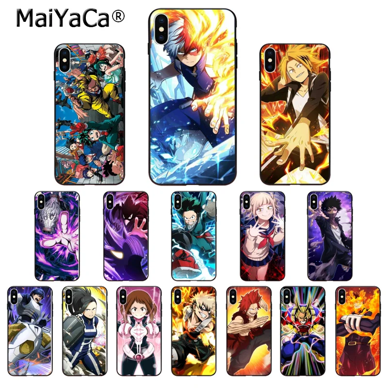 MaiYaCa Boku без герой Deku ТПУ Мягкий силиконовый чехол для задней панели мобильного