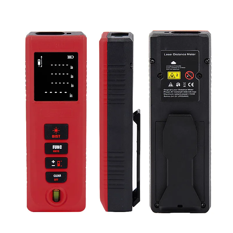 

Firecore 40M Laser Distance Meter Level Rangefinder Measuring Tape Measure Area/Olume With Box