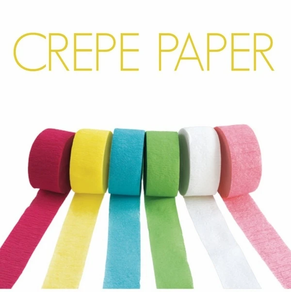10rolls Crepe Paper Streamers Decoration Diy Paper Bouquet Curling