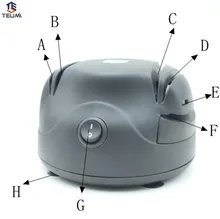 Taladro Eléctrico 220 V Automático de Múltiples Funciones Accesorios de Cocina Afilado afilar Brocas de Cuchillos Tijeras Destornilladores.
