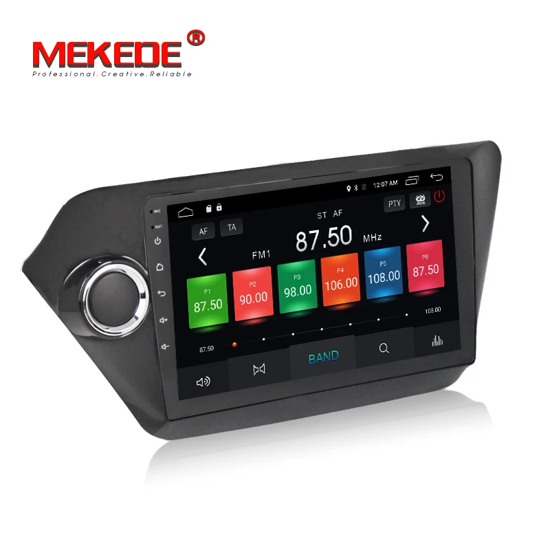 Perfect Free shipping 8 core Android7.1  2G RAM 32G ROM Car GPS radio cassette for Kia Rio K2 2012 2013 2015 2016 support 4G LET wifi 5