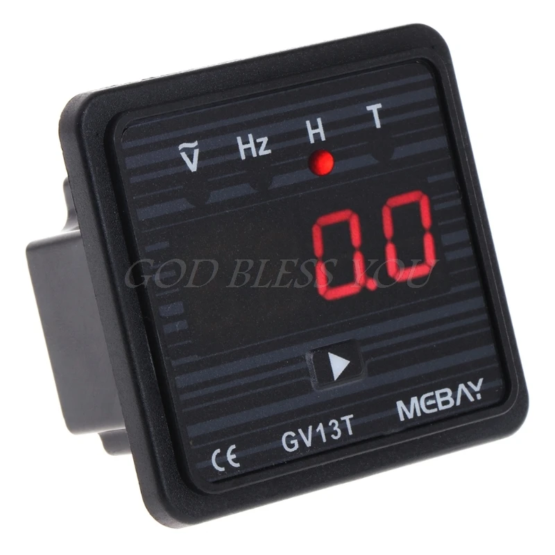 

GV13T AC220V Diesel Generator Digital Voltmeter Frequency Hour Test Panel Meter