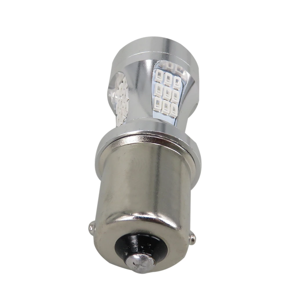 Светодиодный чип WLJH 2x 800lm 12 В 24 в 3014 1156 BA15S P21W S25 светодиодный автомобильный стоп