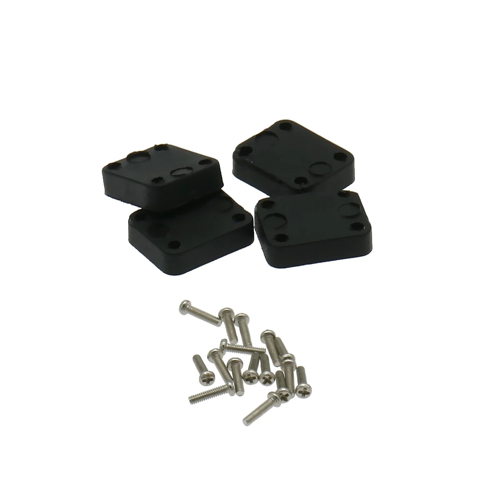 RCAWD Plastic Scale Door Hinges 4PCS For Rc Hobby Model Car 1/10
