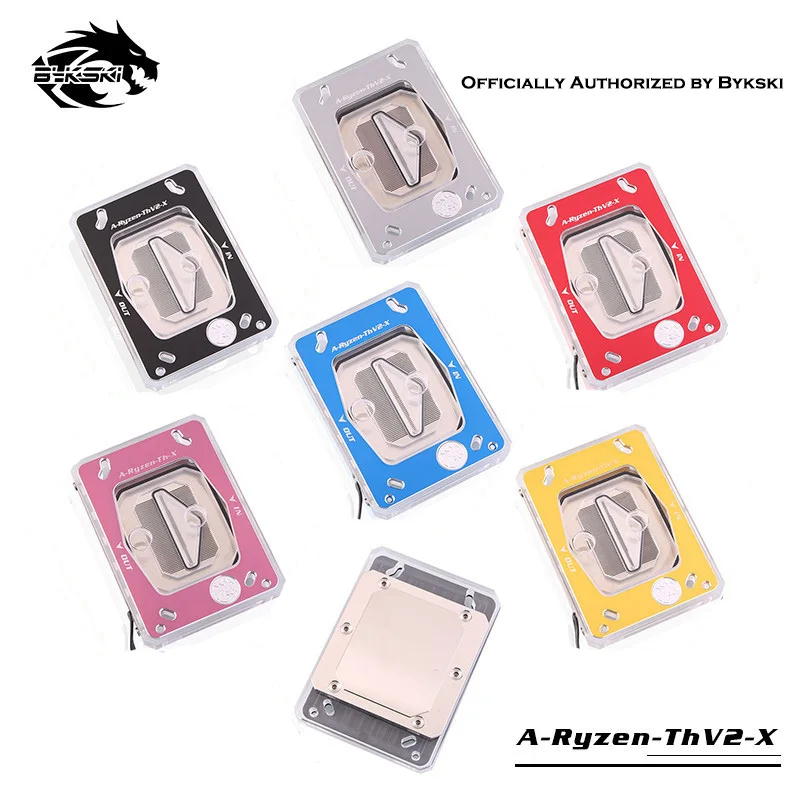 

Bykski A-Ryzen-ThV2-X CPU Water Cooling Block For AMD Series 940 AM2+ AM3 AM3+ AM4 X399 RGB/RBW Heatsink