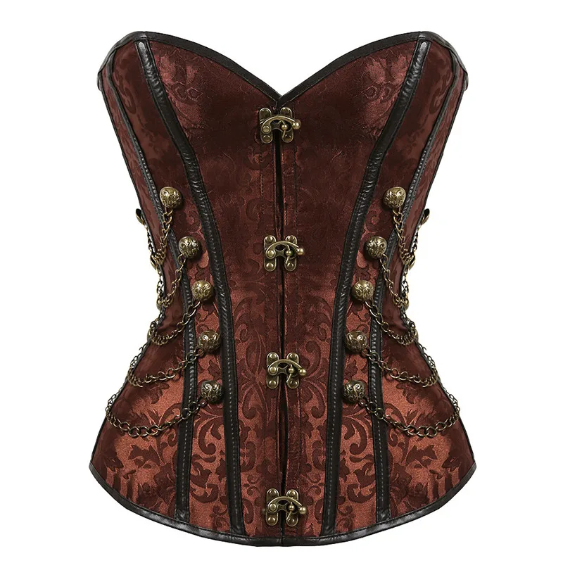 Abbille Corsage Steampunk Corset Sexy Corsets And Bustiers Slim Gothic Women Corselet Corset 