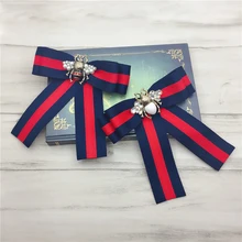 Новые женские галстуки с бабочкой, модные женские галстуки-бабочки для девушек, студенческие гостиничные клерки, одежда для официанток, галстуки в полоску