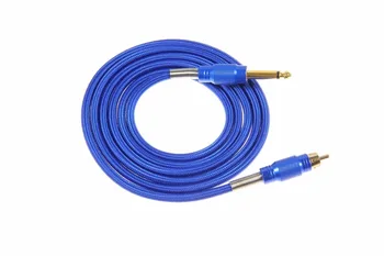 

Tattoo Supply Distribution Tattoo Clip Cord Power Supply RCA Cord For Professional Red