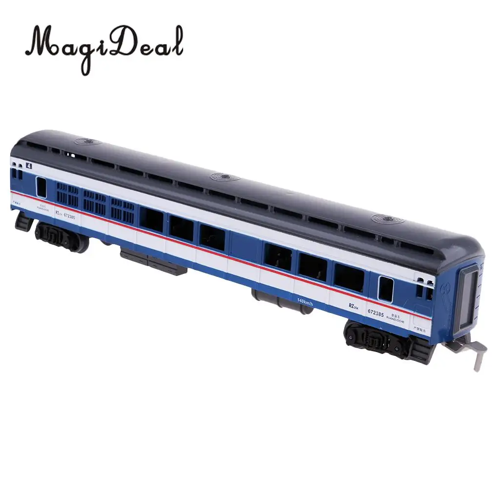 Scale Simulation Train Model Carriage Children Toy Electric Track Train Freight Car Railroad Car Diorama Wargame Accessory