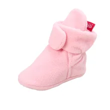 Delebao/модные детские ботинки до середины икры на возраст от 0 до 18 месяцев; хлопковые сапоги для малышей