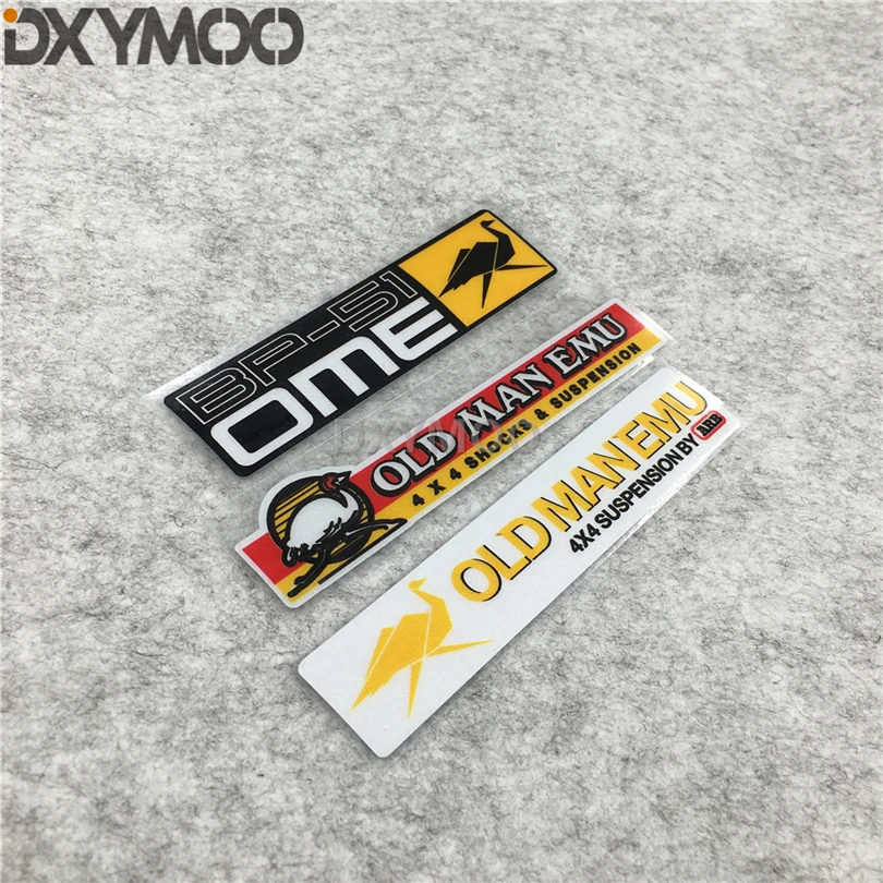 

Car Styling Decal Motorcycle Sticker Bumper for BP51 Outdoor SUV 4X4 Country Cross Off Road Suspension Old Man EMU