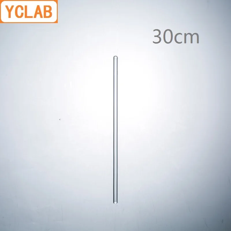 

YCLAB 30cm Glass Stirrer Rod Mixing Guide Liquid Laboratory Chemistry Equipment