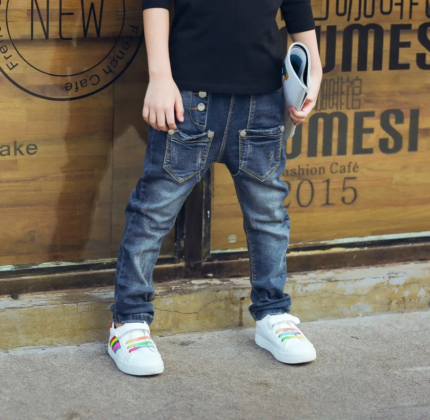 

Children's clothing Autumn 2019 child trousers baby loose pants Spring boys jeans