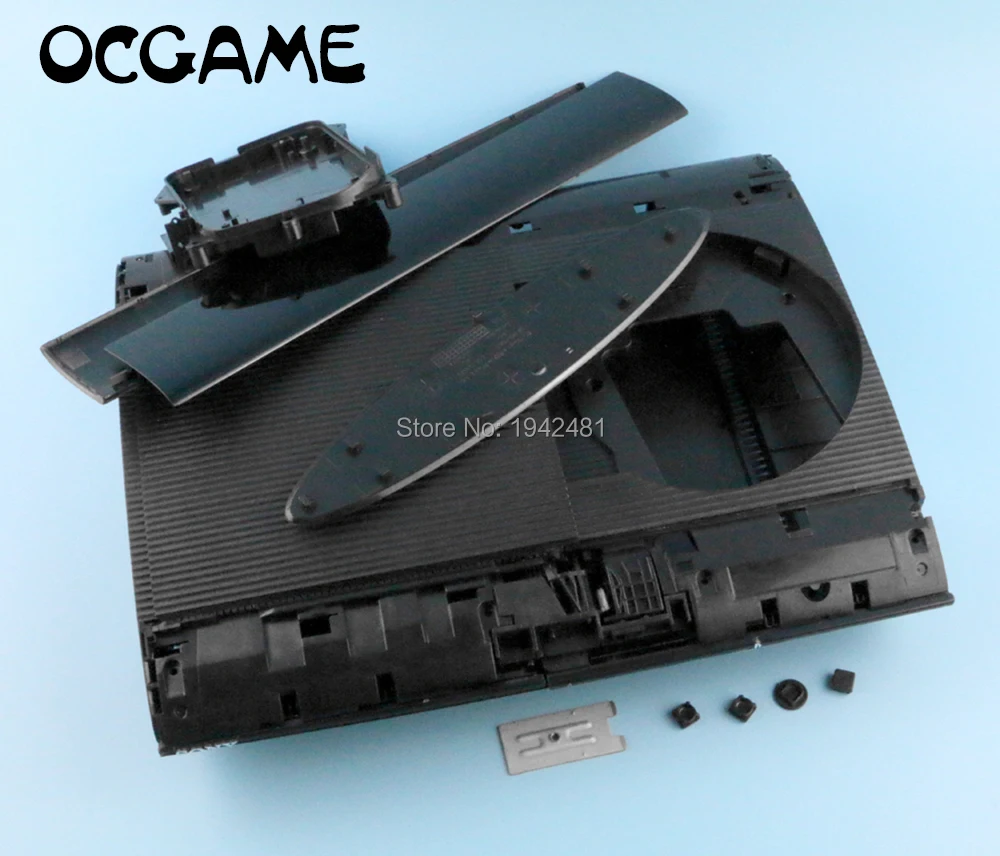 Высокое качество новая оболочка Корпус чехол для PS3 4XXX супер тонкий черный полный консоли Замена для PS3 OCGAME