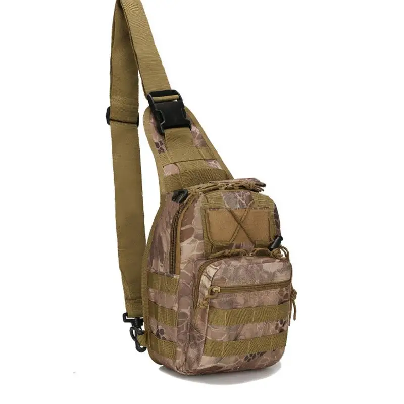 

Outdoor Sports Chest Bags Shoulder Camping Mountaineering Practical Travel Hiking Riding Bag Crossbody Messenger Bag For Men Boy