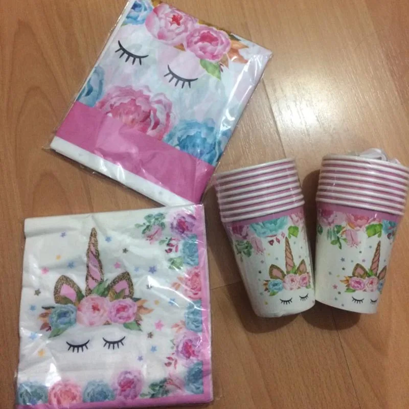 Unicorn Party Tablecloths Kids Birthday Party Decoration Unicornio Table Cover Kit Baby Shower Christening Wedding Supplies Unicorn Party Tablecloths Kids Birthday Party Decoration Unicornio Table Cover Kit Baby Shower Christening Wedding Supplies