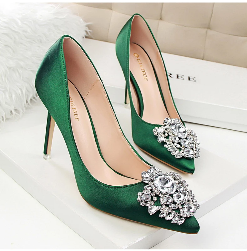 Women's Pumps Shoe Thin Heels' Sexy Women High Heels Shoes Brand Party High Heel Shoes Women Bigtree Office Lady Pumps Shoe New (7)
