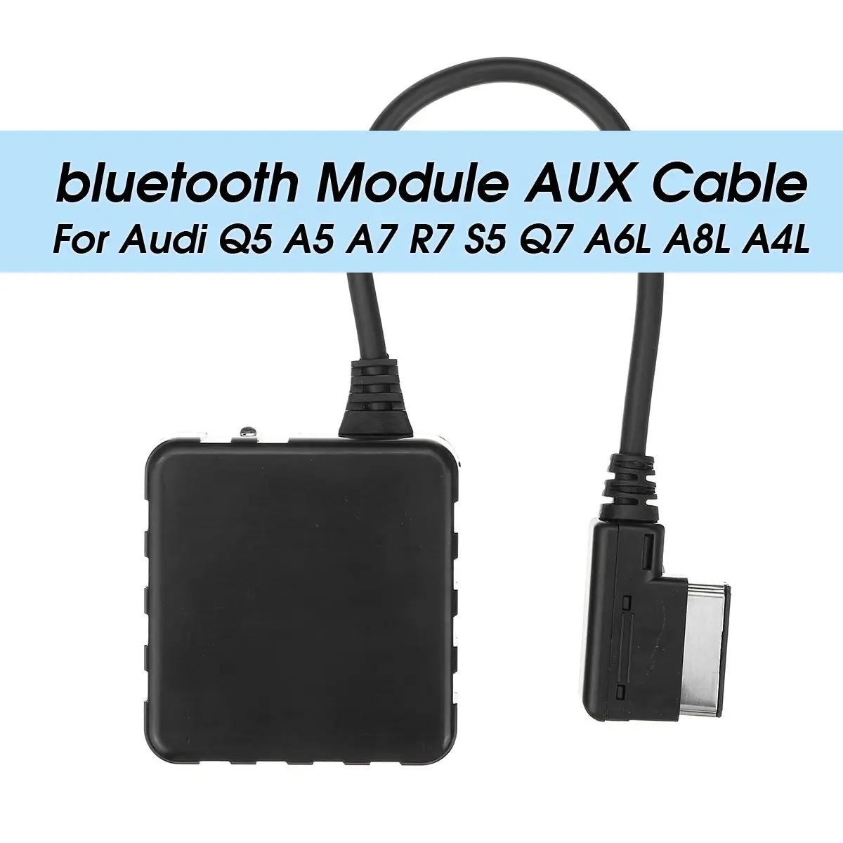 

Car bluetooth Kit Module AUX Input Cable Adapter MMI 3G+ For Audi Q5 A5/7 R7 S5 Q7 A6L/8L A4L