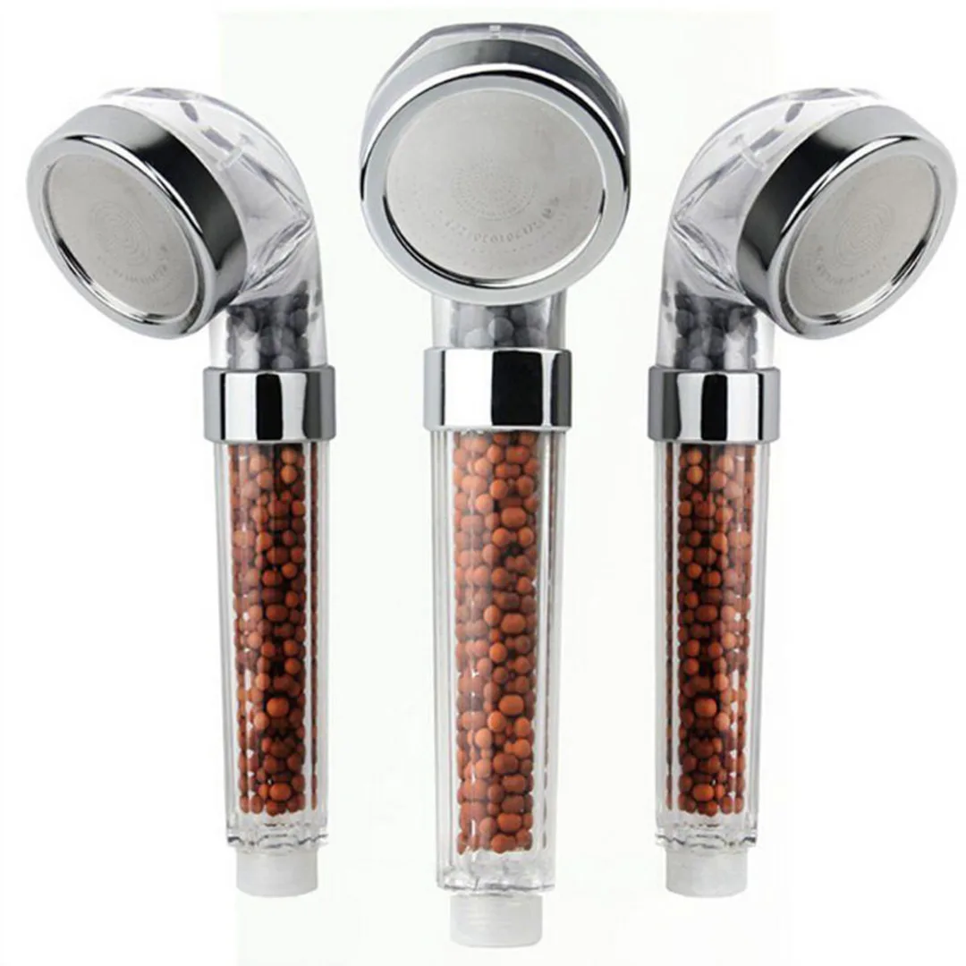 1Pcs Quality ABS Water Filter Shower Head Wall Mounted Shower head Powerful Energy Water Saving Bathroom Hardware