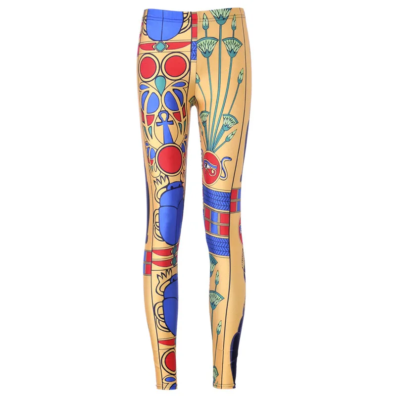 

Free shipping New Women Pants Women Trousers Fashion Ancient Egyptian Pharaoh Pant Capris Cute sportswear Fitness
