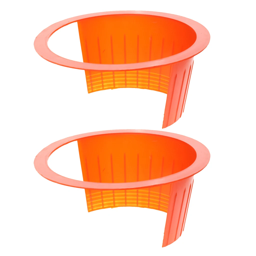 2pcs 6.5'' Car Speaker Waterproof Cover Car Horn Plastic Spacer Protective