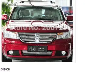 

Free Shipping! Front Center Grill Grid Grille Cover Trim Stainless Steel 304 For 2009 -2011 For Dodge Journey
