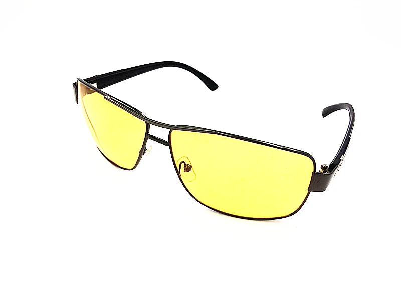 New Yellow HD Night Vision Glasses UV400 Driving Glasses Anti Glare