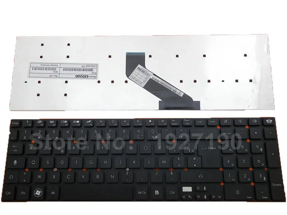New FR French Keyboard Laptop for GATEWAY NV55 BLACK Azerty Laptop