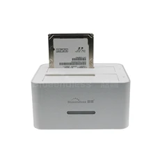 2piece/lot blueendless aluminum sata 2nd hdd ssd caddy usb3.0 portable hdd box 2.5inch 3.5» hard disk enclosure raid box cover