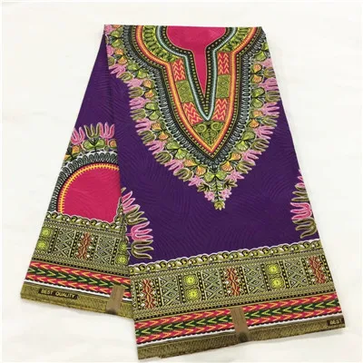 Хлопок, Анкара, тканевые Дашики, африканская ткань,, африканская восковая парча, чистая свадебная ткань для женщин - Цвет: CS55610A13