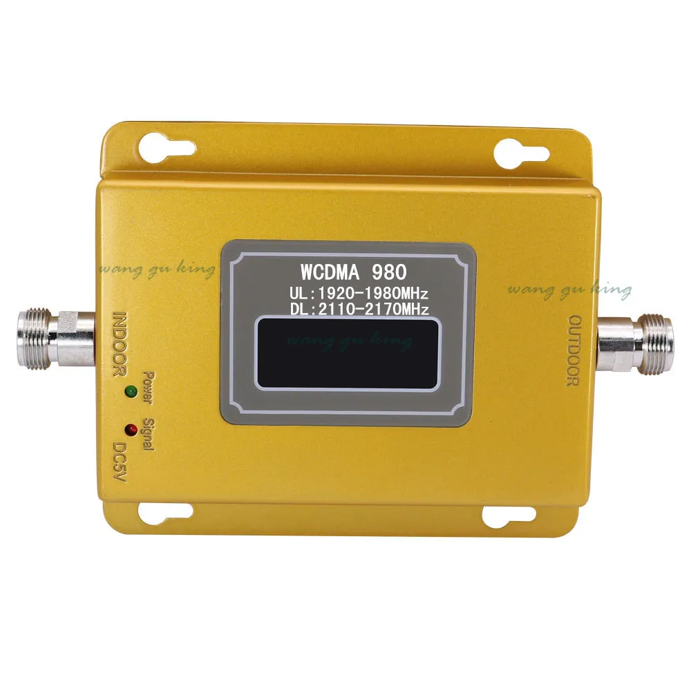 ل روسيا مجموعة كاملة LCD 3G الخلوية مكرر إشارة إشارة الداعم 3G 2100 mhz cellpone مكرر إشارة 3G الداعم مكبر للصوت