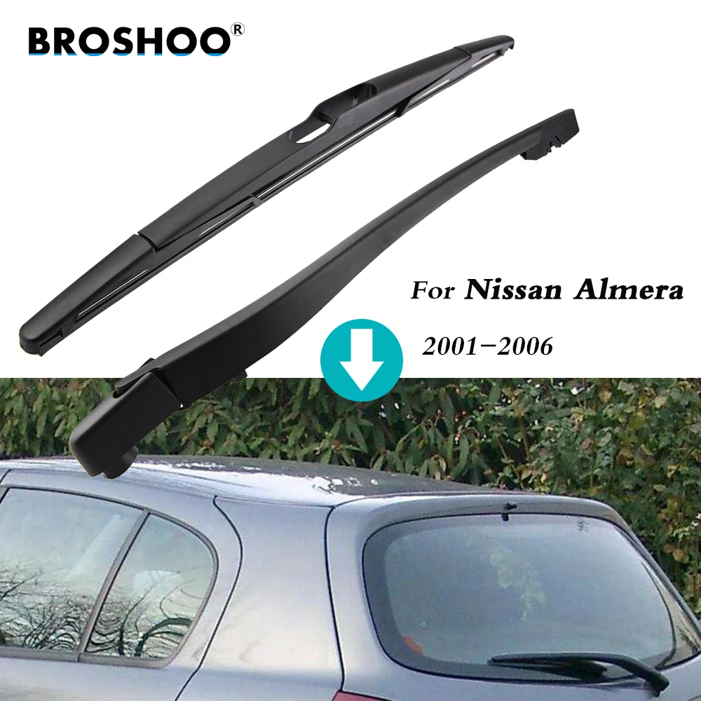 Щетки стеклоочистителя BROSHOO для Nissan Almera Hatchback (2001 2006) 355 мм|rear wiper blade|windscreen wiperwindscreen