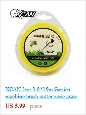 XCAN 1 шт. 3,0*15 м садовая машина кусторез веревка провод для газонокосилки электроинструменты аксессуары