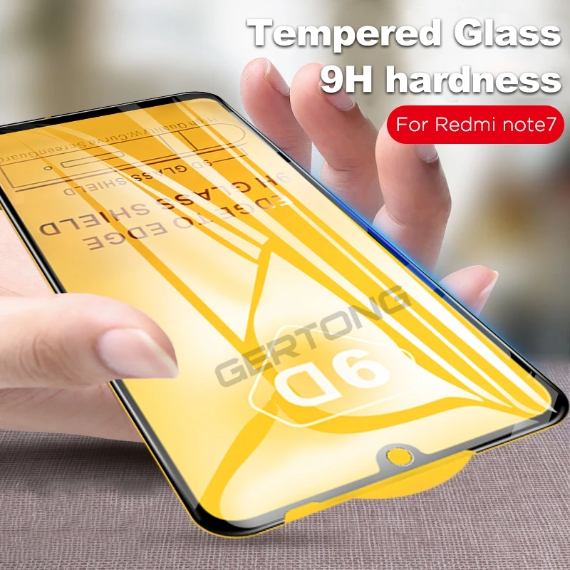 

9D Tempered Glass For Xiaomi Redmi Note 7 Pro Note 6 5 Pro Screen Protector For Redmi 6 Pro 6A 5 Plus Protective Glass Film