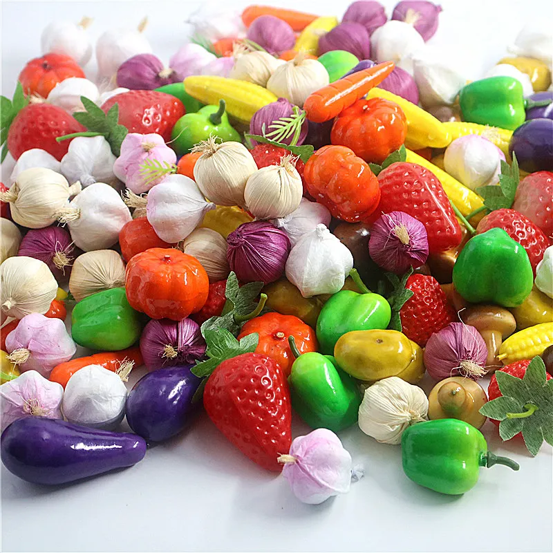 

10Pcs simulation fruit artificial simulation pattern decoration photography props Christmas photography window decoration