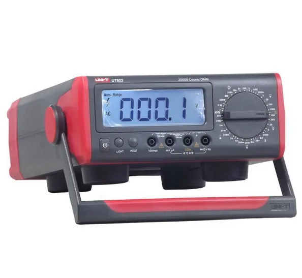 

UNI-T UT802 Multimeters four and a half desktop True Valid values Multimeter Digital Multimeter