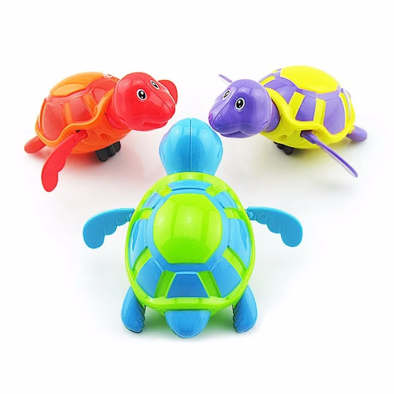 Детские игрушки для купания, черепаха, дельфин, крокодил, плавающая вода, заводная цепь, Детские Классические игрушки