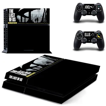 

The Last of US Remastered PS4 Skin Sticker Decal For PlayStation 4 Console and 2 Controllers PS4 Skin Vinyl Stickers